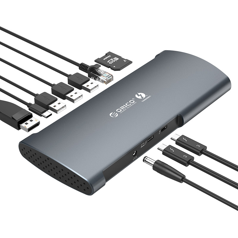 Thunderbolt 3 Aluminum Alloy Docking Station|orico