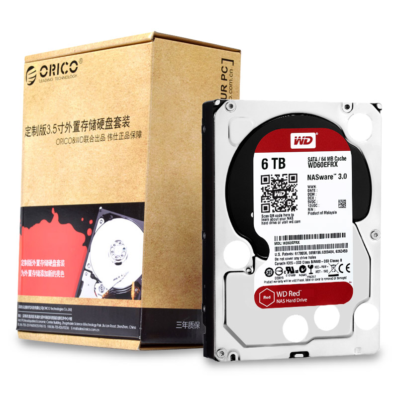 ORICO 3.5 inch 6TB WD Red