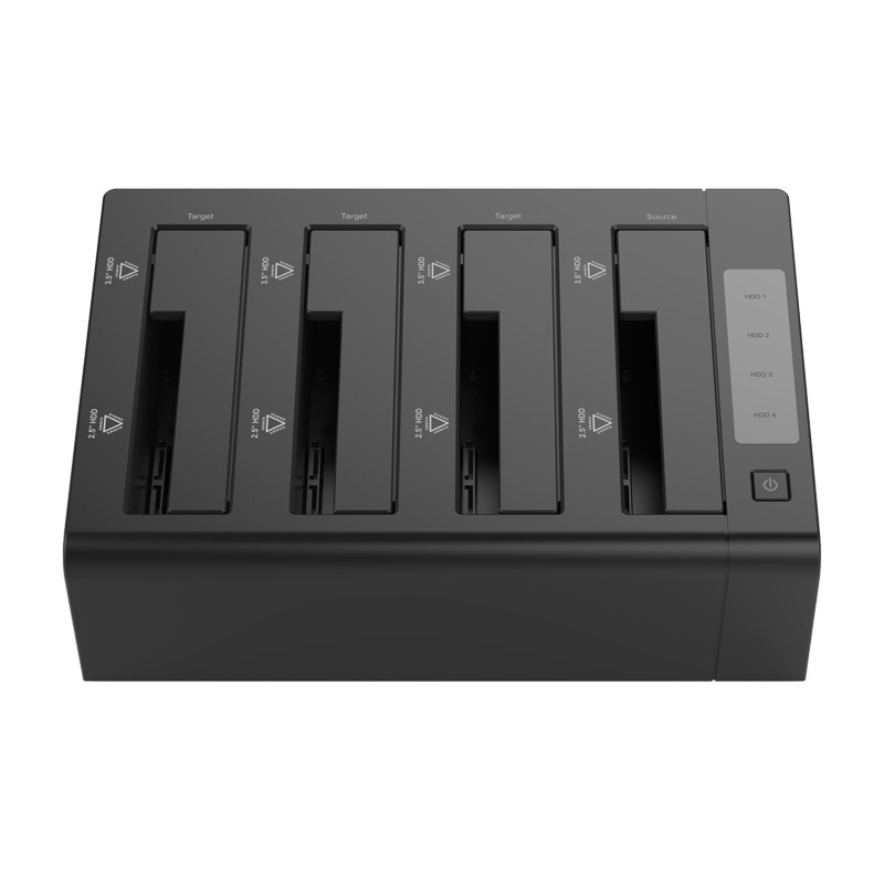 ORICO 6648US3-C 4 Bay HDDドッキングステーション ORICO 2.5 & 3.5 inch SATA2.0 USB3.0 1 to 3 Clone External Hard