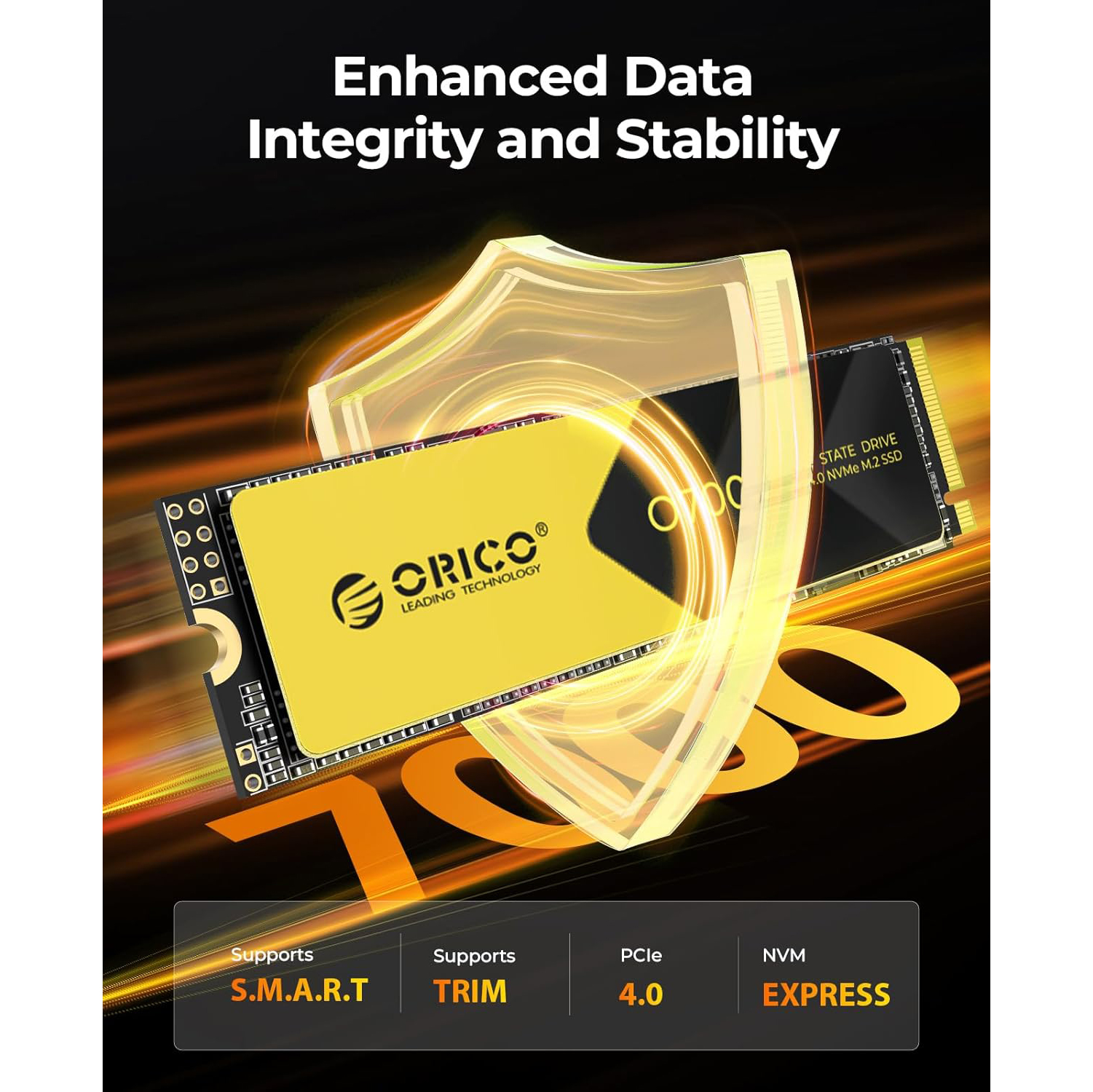 内蔵型SSD ORICO O7000 M.2 SSD PCIe 4.0 NVMe 2TB ORICO - USB Storage Adapters, Chargers, Hubs, and More