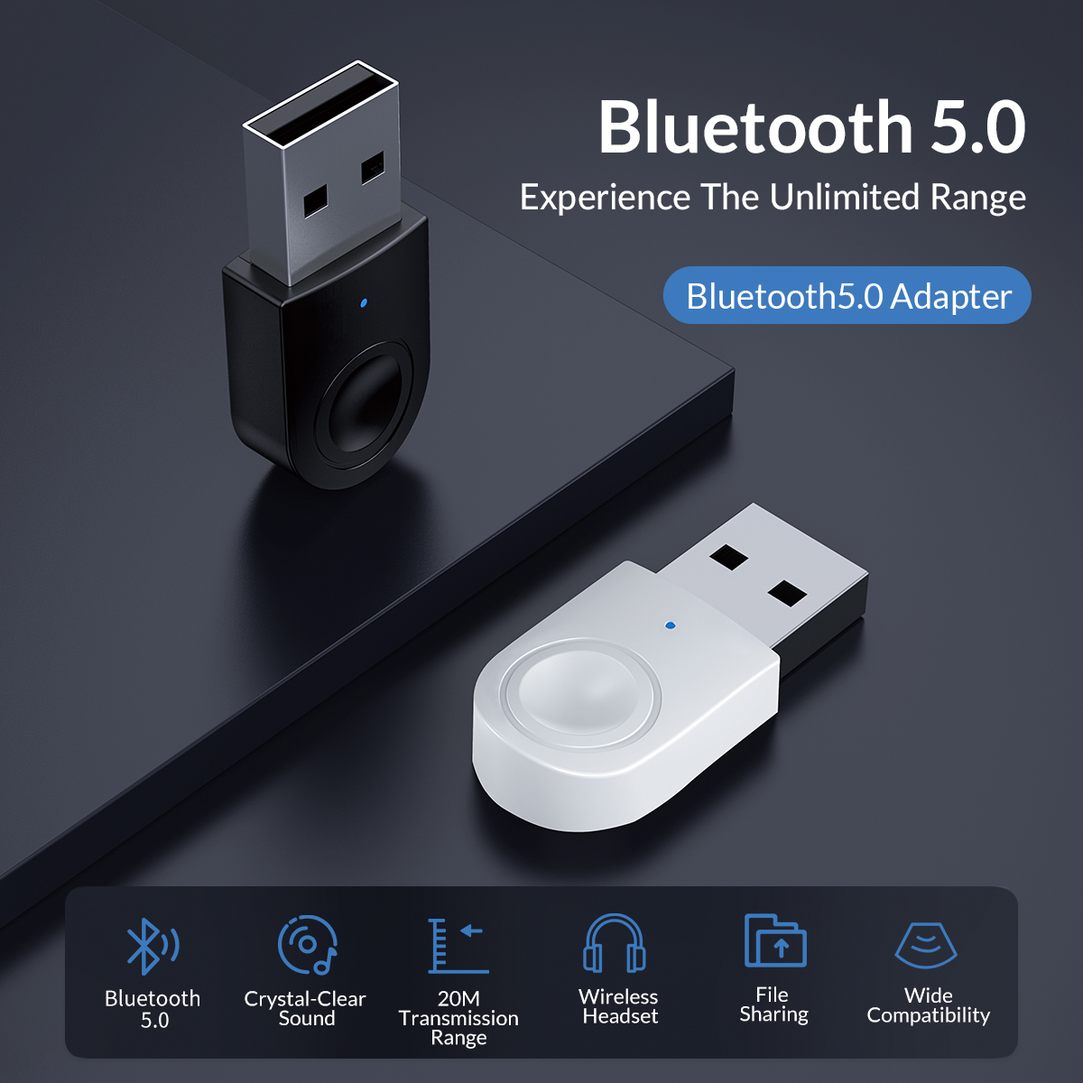 Diversen voetstappen Bounty 5.0 Bluetooth Adapter
