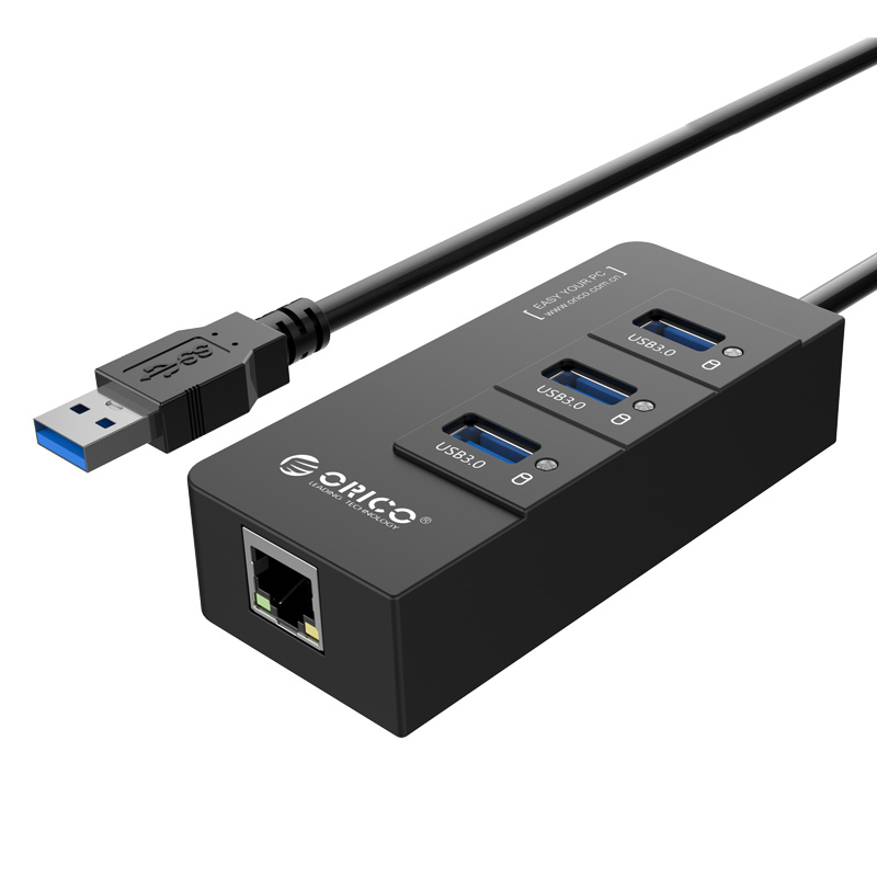 USB3.0 Hub with Gigabit Ethernet