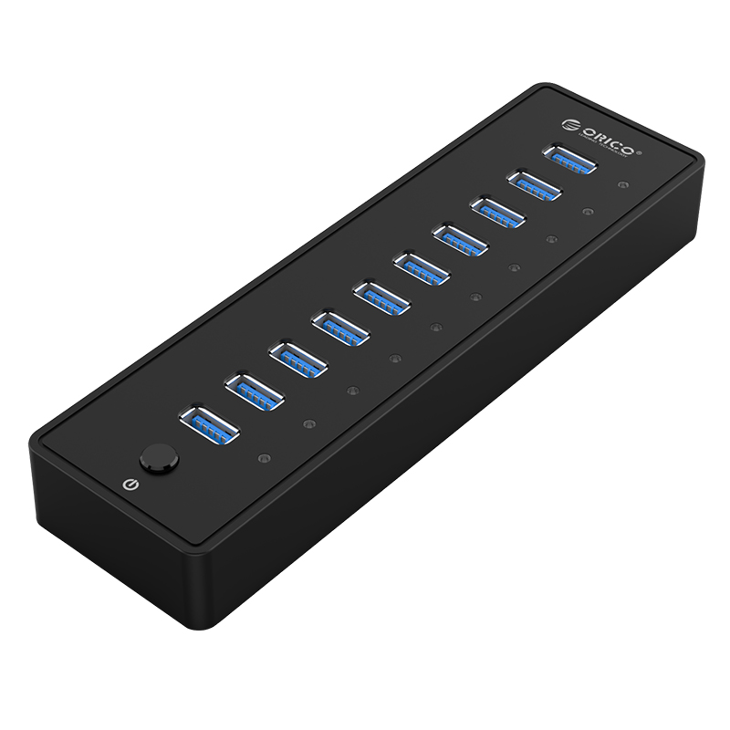 10 Port USB3.0 Hub with / 1M USB3.0 Cable