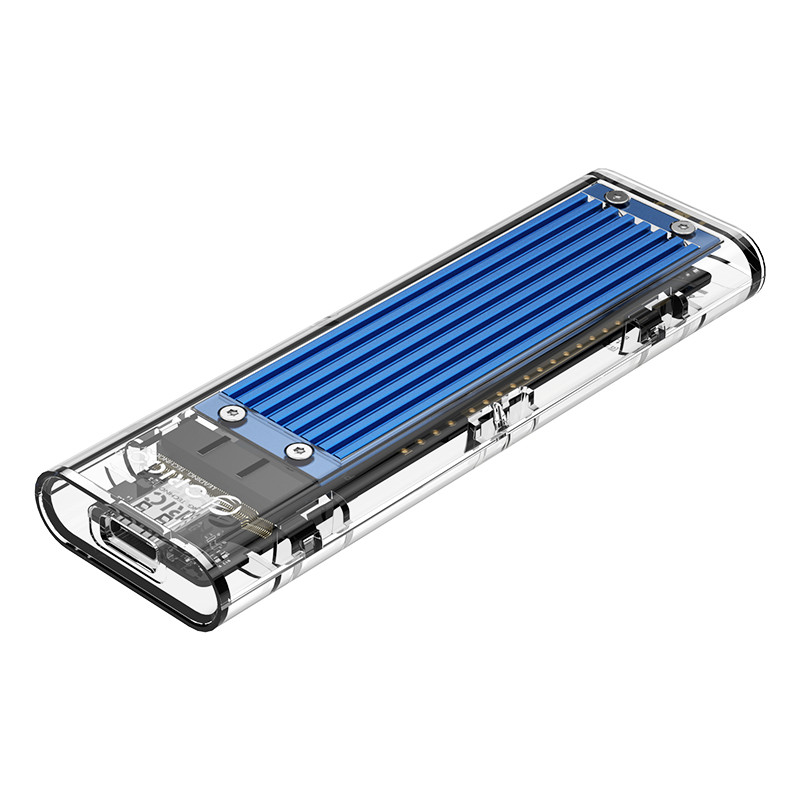 ORICO Boîtier SSD M.2 NVMe 10Gbps USB 3.2 Gen2, Adaptateur USB M2 NVMe  Lecteur de Disque dur SSD M.2 M-Key/M+B Key 2230/2242/2260/2280, Externe