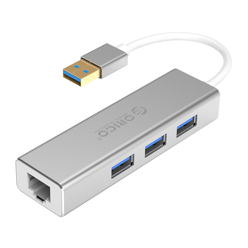 USB3.0 Gigabit Ethernet Adapter + USB3.0 HUB