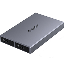 ORICO Estuche portátil de unidad de estado sólido para M.2 NVMe/SATA SSD,  organizador electrónico, funda de transporte, protector de SSD M.2 Soporte